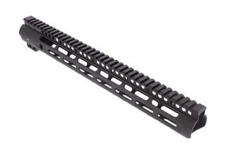 Midwest Industries 15in Slim Line free float AR-15 handguard features a tough anodized finish and accepts M-LOK accessories